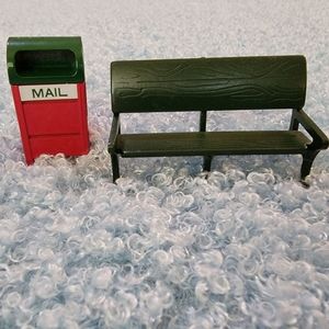 🪧 Miniature Bench and Mail Box 🪧